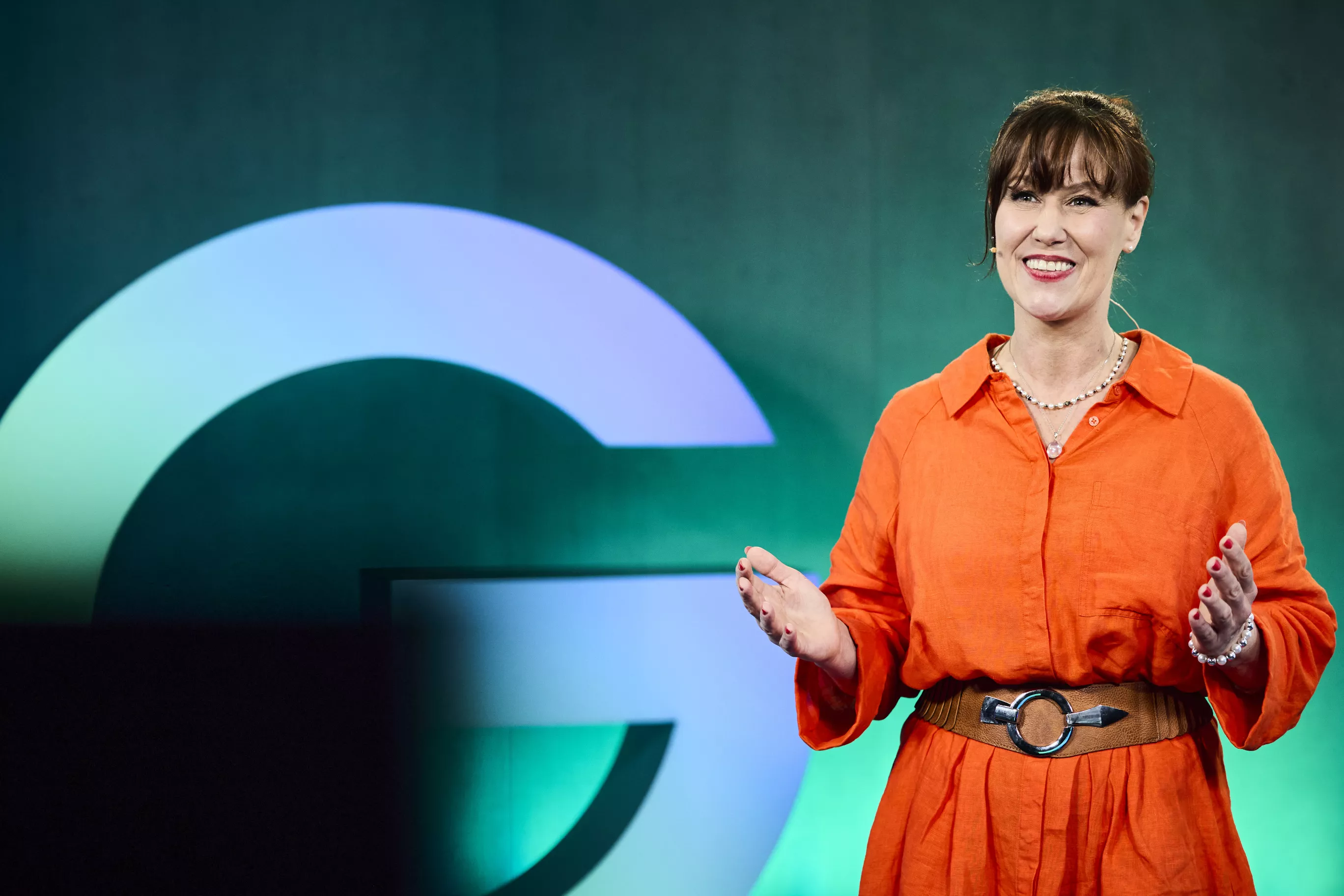 Patricia Häberle auf der Bühne