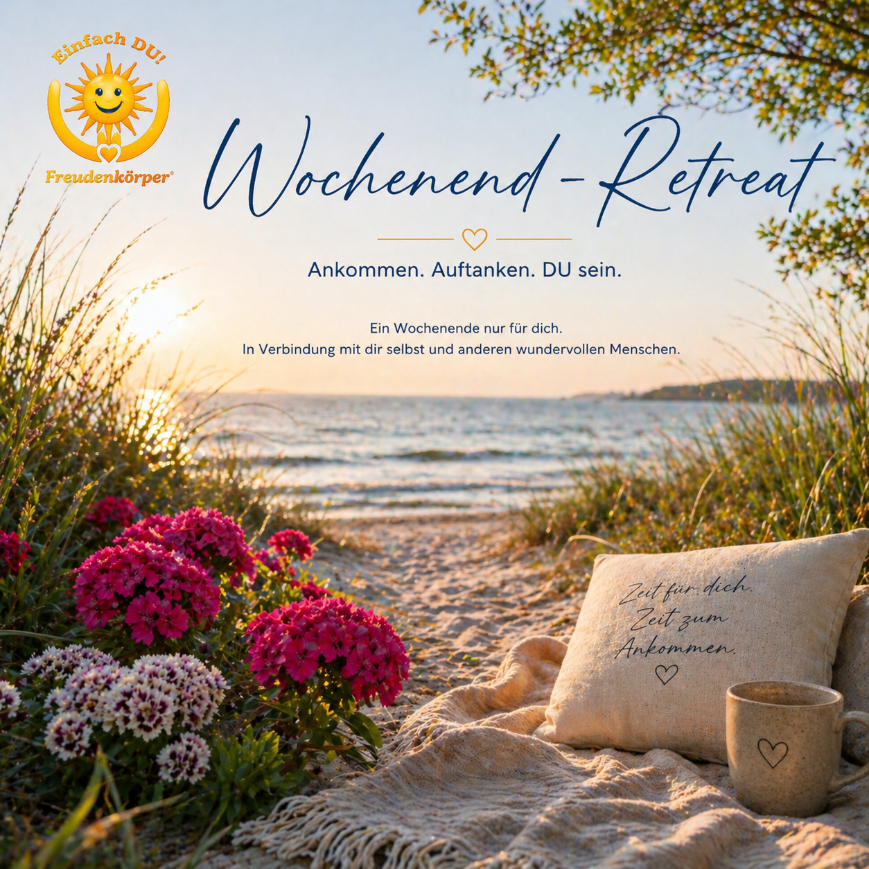 Entspanntes Wochenend-Retreat an einem schönen Ort